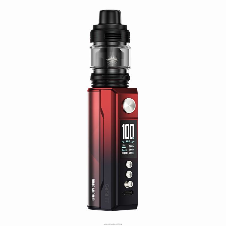 VOOPOO DRAG M100S urządzenie modowe czerwony czarny R8680276 | VOOPOO Vape Drag Polska
